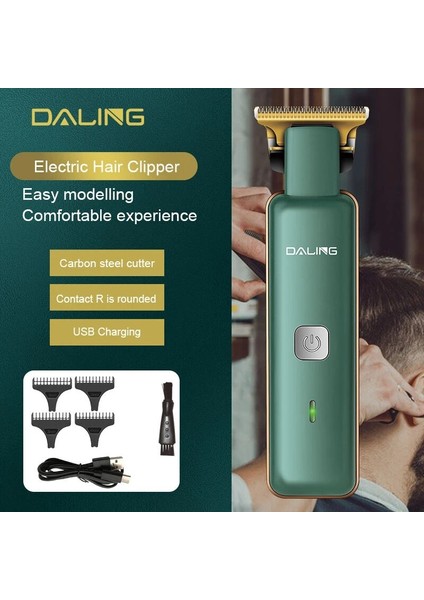 Siyah Stil Erkekler Için Akülü Profesyonel Saç Kesme Makinesi Bakım Sakal ve Saç Kesme Makinesi Güçlü Elektrikli Saç Kesme Makinesi Şarj Edilebilir (Yurt Dışından) fırsatları