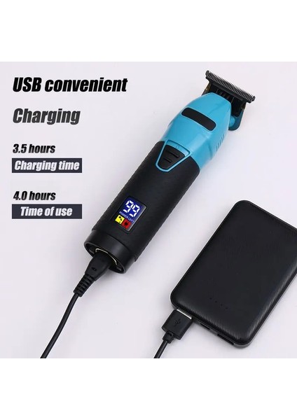 Yeşil Stil Yeni Erkek Ev Yağ Kafa Kesme Makinesi LCD Dijital Ekran Elektrikli Berber Saç Düzeltici Yüksek Güçlü Gravür Kesme Kuaför Salonu Için (Yurt Dışından) fırsatları