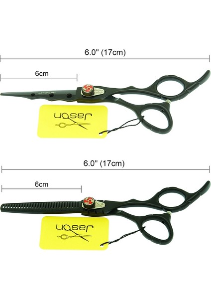 A0035D-01-55 Stili 6.0 "japa Berber Ors Profesyonel Saç Kesme Tg Makası Kuaförlük Ors Set Saç Şekillendirme Araçları A0025D (Yurt Dışından)