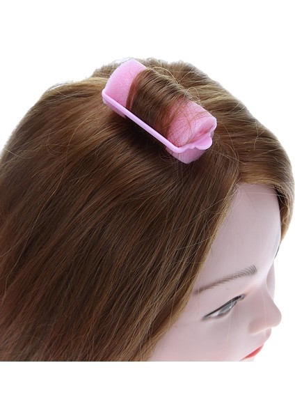 Pembe 3.6cm Tarzı Yüksek 6 Boyutları Yumuşak Sihirli Sünger Köpük Saç Silindirleri Dıy Kuaförlük Aracı Kiti Kadınlar Şekillendirici Isısız Kıvırcıklaştırıcılar Saça Zarar Vermez (Yurt Dışından)
