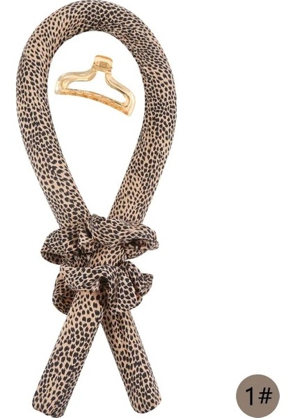 No.15 Tarzı Uyku Saç Maşası Elastik Dalga Saç Maşası Isı Yok Spiral Armut Çiçek Saç Maşası Şekillendirici Aksesuarlar Tslm1 (Yurt Dışından)