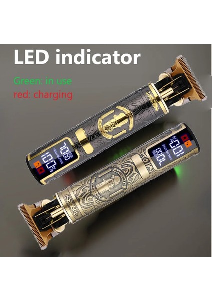 x Tarzı T9 Saç Kesme Makinesi Yeni Saç Düzeltici Erkekler Için LCD Dijital Saç Kesme Makinesi Tıraş Berber Elektrikli Tıraş Makinesi Saç Şekillendirici Aracı Biçme Makinesi (Yurt Dışından) fırsatları