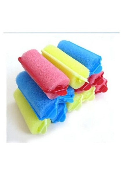 Kırmızı Stil Adet Yumuşak Dıy Saç Şekillendirme Araçları Sünger Saç Şekillendirici Köpük Saç Silindirleri Bigudi Kuaförlük Aracı Sıcak (Yurt Dışından) fırsatları