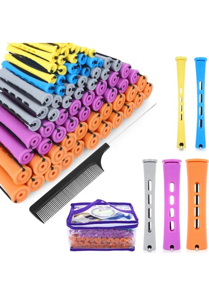 25 Adet Tarzı Perma Çubukları ve Ecezes Saç Silindirleri ile Saç Soğuk Dalga Çubuklar Kadınlar Için Saç Bigudi Uzun Kısa Saç Dıy Şekillendirici Araçları (Yurt Dışından) modelleri