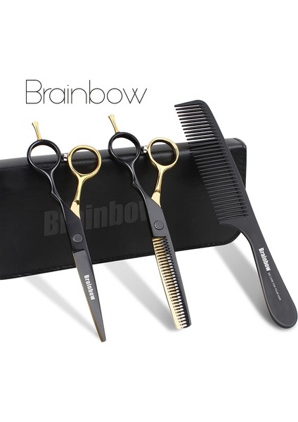 Set5 Stili Brainbow 5.5' .0' Profesyonel Saç Ors Japonya Kuaförlük Berber Ors Tg Kesme Makası Saç Kesimi Saç Stili (Yurt Dışından) modelleri