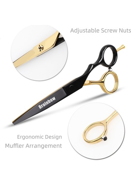 Set5 Stili Brainbow 5.5' .0' Profesyonel Saç Ors Japonya Kuaförlük Berber Ors Tg Kesme Makası Saç Kesimi Saç Stili (Yurt Dışından) fırsatları