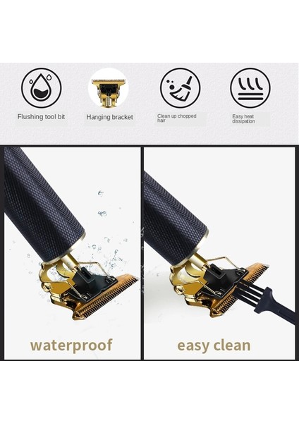 Siyah Stil Kesim Makinesi Saç Kesme Makinesi Lityum Kıllar Fg Solma Karıştırma Profesyonel Saç Kesme Erkekler Için Pro Sakal Düzeltici Elektrikli (Yurt Dışından) modelleri