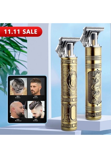 Siyah Stil Kesim Makinesi Saç Kesme Makinesi Lityum Kıllar Fg Solma Karıştırma Profesyonel Saç Kesme Erkekler Için Pro Sakal Düzeltici Elektrikli (Yurt Dışından) fırsatları