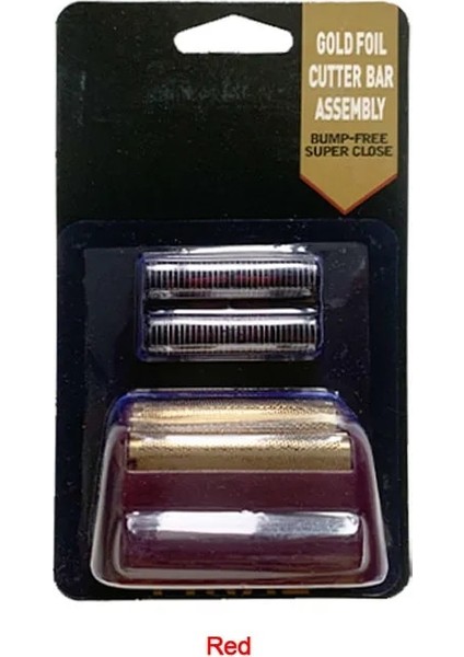 8164-BIÇAK-KIRMIZI Tarzı T Madeshow Popbarbers Profesyonel Saç Kesme Makinesi 0mm Bıçak Standart Saç Kesme Makinesi Değiştirilebilir Kesici Kafa (Yurt Dışından)