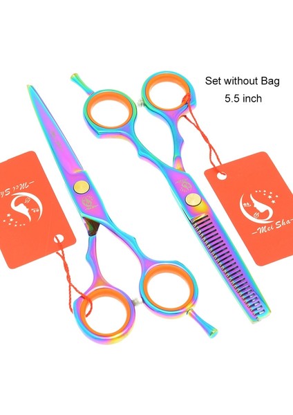 A0026A-02-55 Stili Meisha 5.rofessional Saç Kesme Tg Şekillendirme Aracı Japa Kuaförlük Veya Set Kuaför Makası A0027A (Yurt Dışından)
