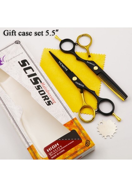 Hediye Kutusu Kesme Stili Japonya Çelik Inç Profesyonel Kuaförlük Veya Kuaför Veya Kuaför Seti Kesme Makası Tg Veya Saç Kesimi (Yurt Dışından) indirimleri