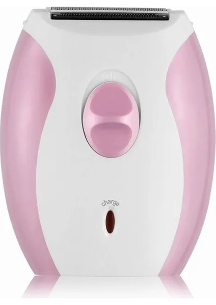 Pembe Tarzı Şarj Edilebilir Bayan Tıraş Makinesi Saç Çıkarıcı Kadın Jilet Akülü Yüz Saç Çıkarıcı Makinesi Bikini Giyotin Bacak Elektrikli Jilet (Yurt Dışından)