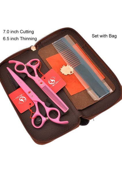 A0137A-01-70 Stili Meisha 7.0 "siyah Profesyonel Büyük Kuaförlük Kesme Ors 6.5" Berber Dükkanı Tg Kırpma Makası Salon Saç Aracı A0136A (Yurt Dışından)
