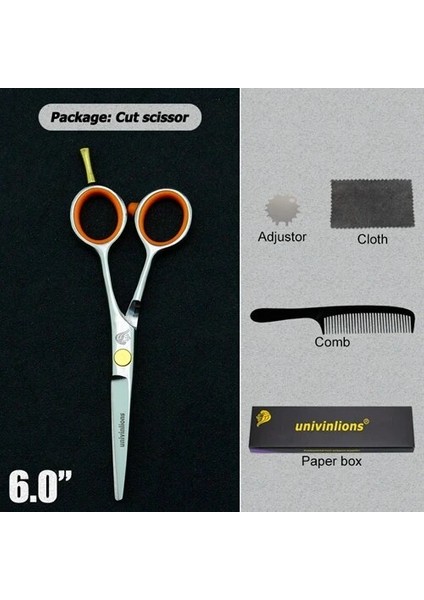 6.0 Inç Kesme Stili Japon Kuaförlük Ors Jilet Berber Ors Saç Profesyonel Ciseaux Saç Modeli Tg Makaslar Tijeras (Yurt Dışından)