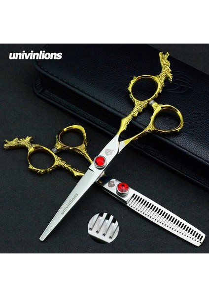6015-CUT Stili Univinlions 6 "ejderha Japaors Tg Makasları Profesyonel Berber Ors Saç Ors Kuaför Salonu De Kuaför (Yurt Dışından)