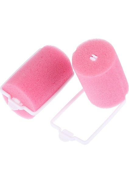 Bir Stil Ack Pembe Toka Yumuşak Sünger Köpük Saç Bigudi Rulo Kolay Curling Şekillendirici Salon Berberler Kuaförlük Büküm Araçları Kiti (Yurt Dışından) fırsatları