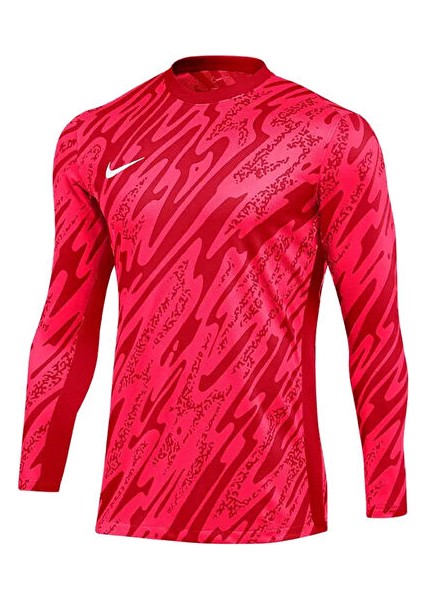 Nıke M Nk Df Gardıen V Gk Jsy Ls Erkek Kaleci Forması FD7474-644 Kırmızı