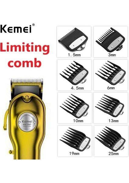 Mavi Stil Km 1987 Için Profesyonel Limit Tarak Kesme Kılavuzu Tarak Seti (Yurt Dışından) fırsatları