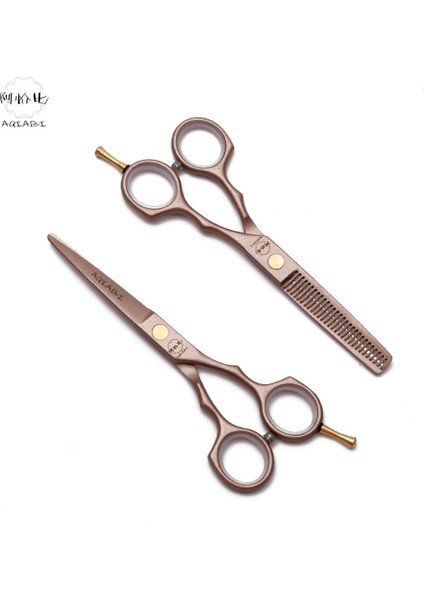 A1104 Jin D 5.5n Stili Takım 5.5ın. Aqıabı Rose Gold Saç Kesimi Seti Kuaförlük Malzemeleri Kesme Ors Tg Makası Profesyonel Saç Ors (Yurt Dışından) fırsatları