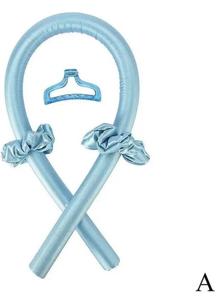 No.1 Tarzı Isısız Bukleler Gecelik Ipek Bukle Maşası Saç Bigudi Kurdelesi Saç Silindirleri Yumuşak Saç Maşaları Saç Şekillendirme Isısız Bukle Makası (Yurt Dışından)