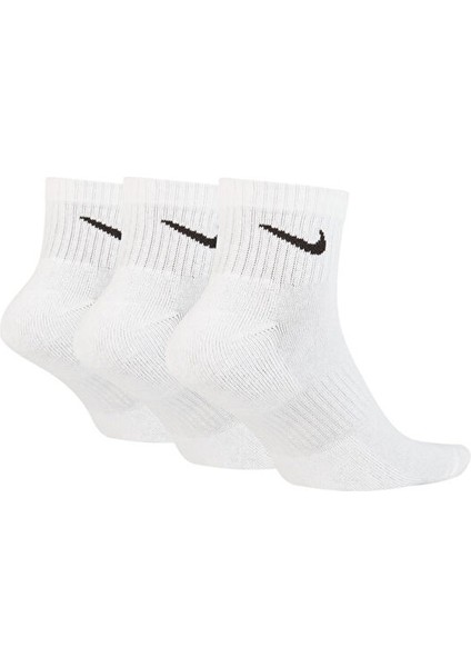 Nıke U Nk Everyday Cush Ankle 3pr Çorap SX7667-100 Beyaz fiyatları