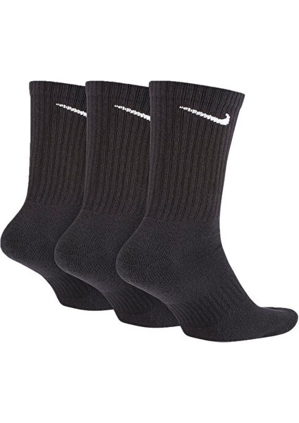 Nıke U Nk Everyday Cush Ankle 3pr Çorap SX7664-010 Siyah fiyatları