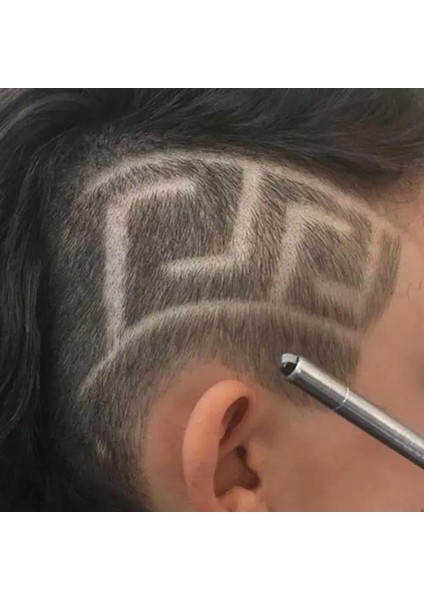 Gümüş Tarzı Saç Düzeltici Oyma Sakal Saç Veya Kaş Oyma Kalem Dövme Kuaför Kuaförlük Veya Kaş Yağı Kafa Oyma (Yurt Dışından) modelleri