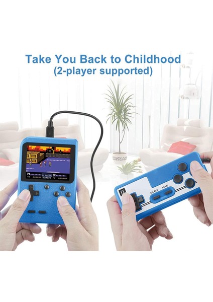 Taşınabilir Mini Psp Retro 400 Oyun Yüklü Oyun Konsolu Mini Atari