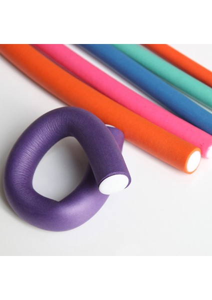 10 mm Tarzı Et Saç Bigudi Sihirli Hava Saç Rulo Kıvırma Çubukları Yumuşak Köpük Büküm Flexi Çubuklar Saç Dıy Şekillendirme Aracı Kuaför (Yurt Dışından)