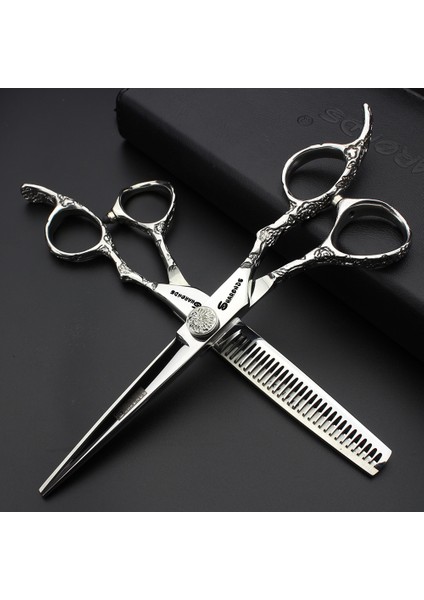 6 Inç Kesme Stili 5..5 Inç Profesyonel Kuaför Veya Japaalon Makası Berber Dükkanı Kesme Makası Seti Jilet Kuaförlük Veya (Yurt Dışından) modelleri