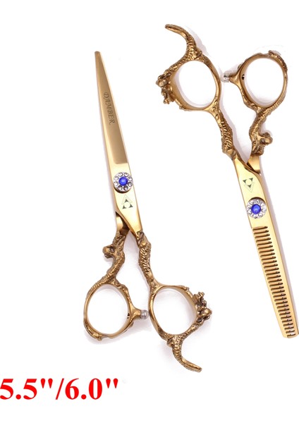 9003 Hei Ya 5.5 Stili Saç Kesme Veya Profesyonel Kuaförlük Veya Berber Tg Saç Veya Saç Makası Ejderha Sapı 9003# (Yurt Dışından) fırsatları