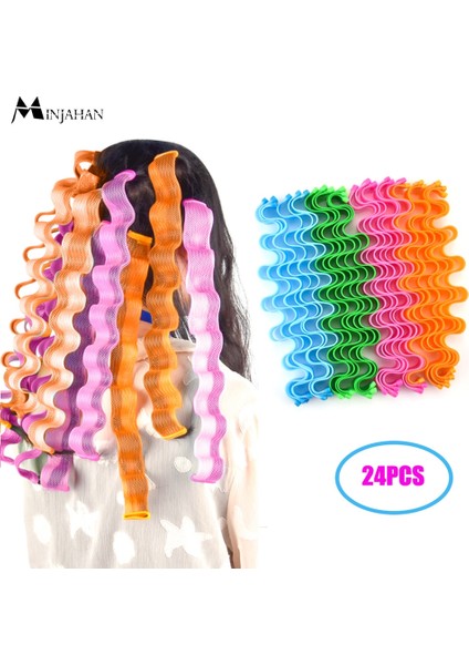 30CM Tarzı Saç Bigudi cm Taşınabilir Saç Rulo Sopa Dayanıklı Güzellik Makyaj Curling Dıy Sihirli Saç Şekillendirici Aracı (Yurt Dışından) fırsatları