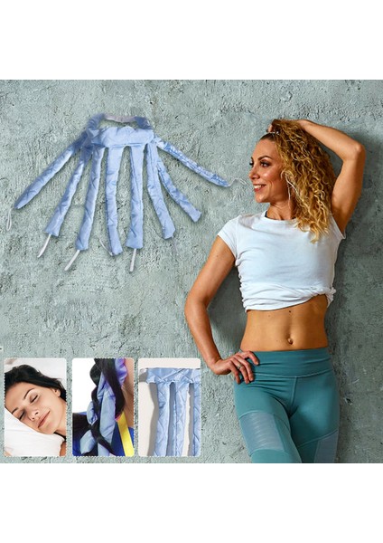 Leopar Tarzı Saç Maşaları Yumuşak Uyku Yastığı Saç Silindirleri Seti En Iyi Esnek Köpük ve Sünger Sihirli Saç Bakımı Diy Saç Şekillendirme Aracı (Yurt Dışından)