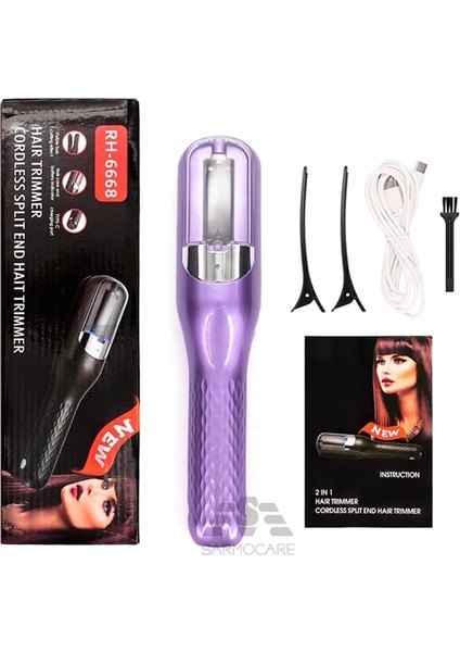 Yeşil Stil Saç Kesme Makinesi Akülü Açık Uçlu Saç Kesici Split Uçlu Saç Düzeltici Tip-C Şarj Otomatik Uç Sökücü Hasarlı Saç Bakımı (Yurt Dışından) fiyatları