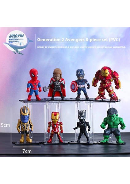 Avengers Serisi El Modeli Oyuncakların Büyük Kafa Versiyonu (Yurt Dışından)