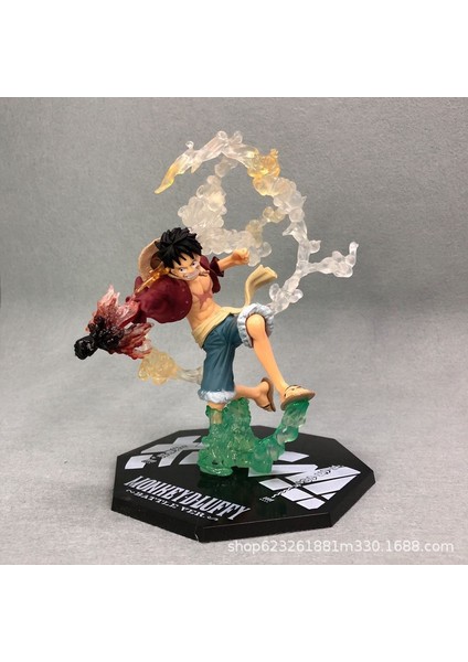 One Piece Anime Fire Fist Luffy Ace Ghost Chop Sauron Sanji Model Süsler (Yurt Dışından)