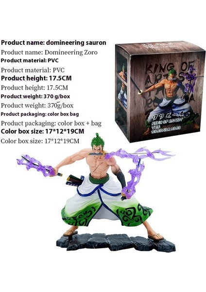 King Of Thieves Serisi Karakterleri Luffy Solon Sanji Süs Modeli (Yurt Dışından)