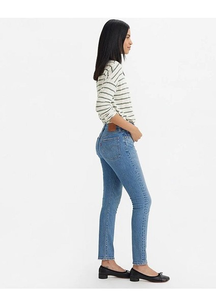501 Skinny Kadın Jean Mavi- A93620002 fiyatları