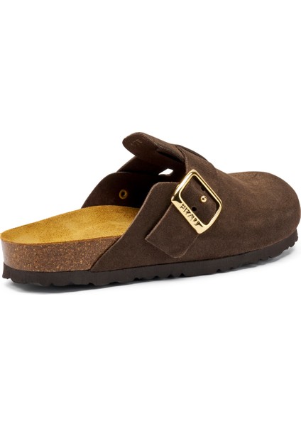 Kadın Terlik 17D5 Frau Velour-S T.moro (Dark Brown) modelleri