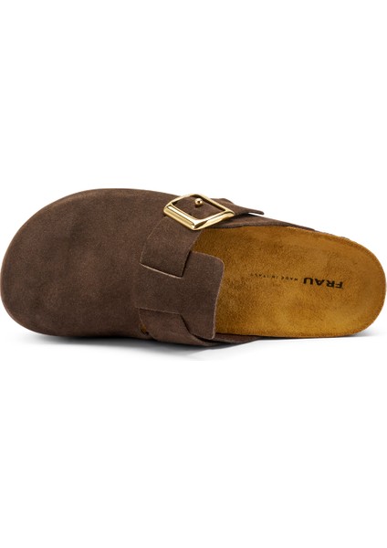 Kadın Terlik 17D5 Frau Velour-S T.moro (Dark Brown) fırsatları