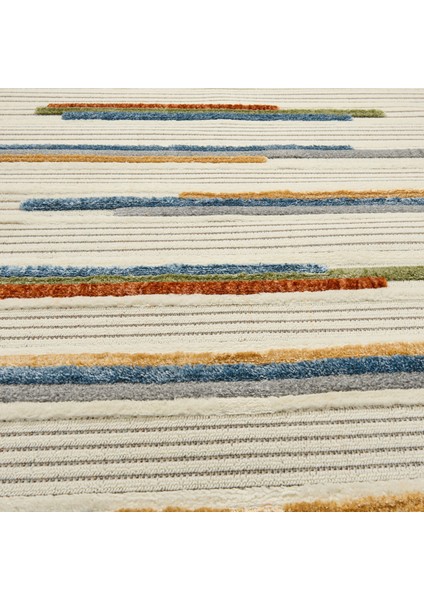 Soft Harmony Multi Halı - Beyaz / Renkli - 120X180 cm fiyatları