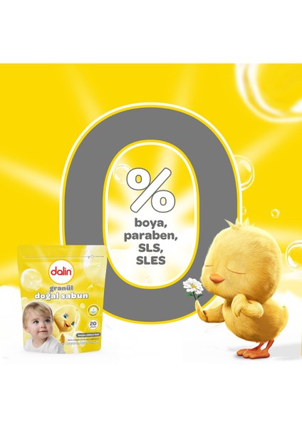 x 2 Paket Granül Doğal Sabun 1000GR