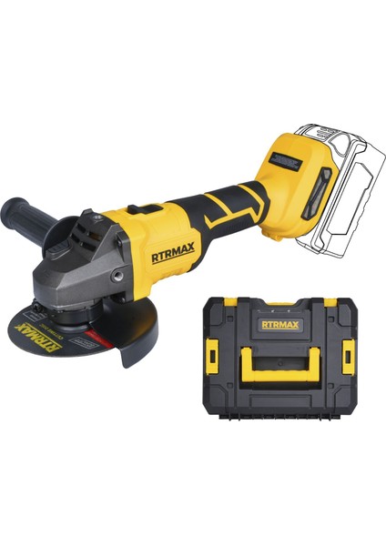 RTS5050B Şarjlı Avuç Taşlama Makinası Kömürsüz 125 mm 8.500 Rpm - Akü Hariç fiyatları