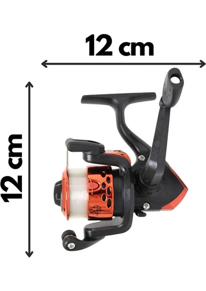 180 cm Kamış Makina Olta Seti Tam Takım Çocuk Olta Seti