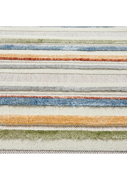Soft Opia Halı - Beyaz - 80X150 cm