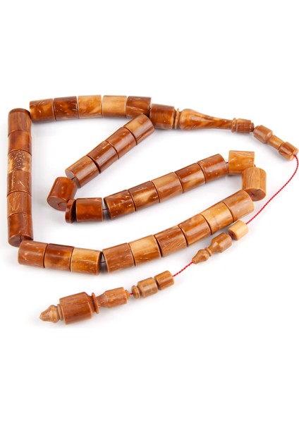 Kuka Büyük Özel Ebat Kesme Kesim 12X12.5 mm Tesbih - İbrahim Atasever Usta İşi