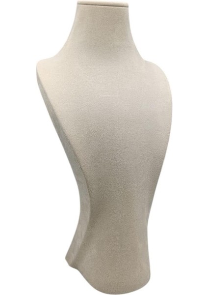 Yerli Üretim Adonis Model Sardunya Kumaş Krem Renk Boy 33 cm Kolye Takı Sergileme Mankeni fırsatları