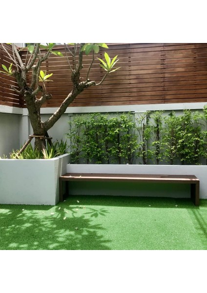 Çim Halı Suni Yapay 7 mm Dekoratif Kesme Kaymaz Balkon Bahçe Teras Yeşil Renkli Halı