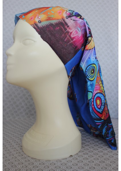Kedi Desenli Boyunluk Baf Bandana fırsatları