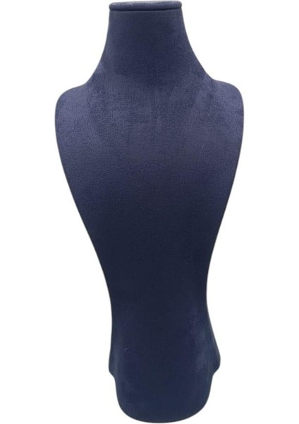 Yerli Üretim Adonis Model Sardunya Kumaş Lacivert Renk Boy 33 cm Kolye Takı Sergileme Mankeni fiyatları
